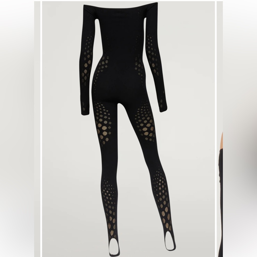 DOTS ILLUSION JUMPSUIT WOLFORD